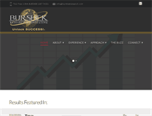 Tablet Screenshot of burshekresearch.com